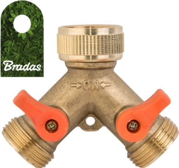 Produktbild MGA TRÓJNIK MOSIĘŻNY GW3/4" x 2 GZ3/4" ZAWORY KULOWE (101.60 mm)