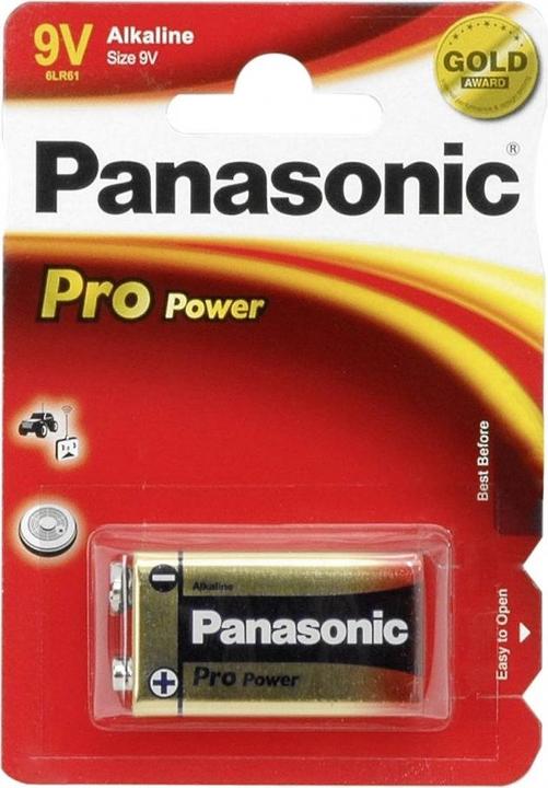 Produktbild Panasonic Pro Power (1 Stk., 9V Block, 680 mAh)
