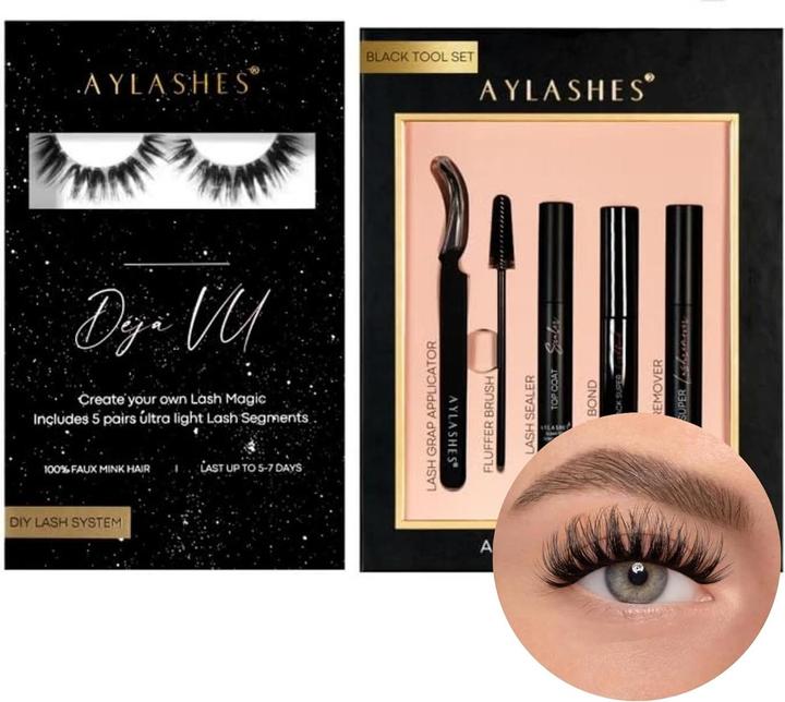 Immagine prodotto Aylashes Fake Lashes Starterset - Deja Vu
