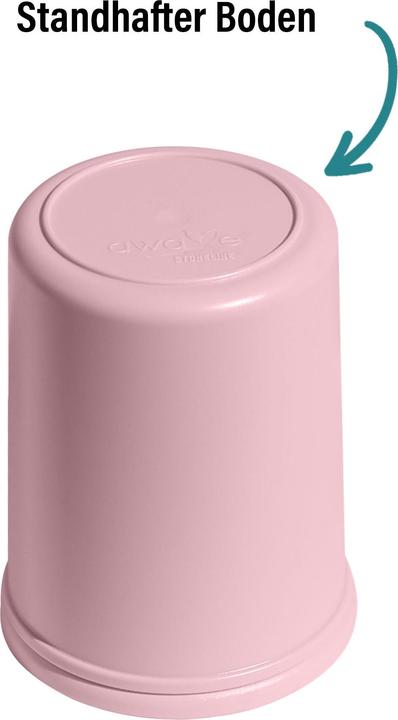 Actual product image Awave Food storage container 1000 ml, with rPET, rosé (1 l)