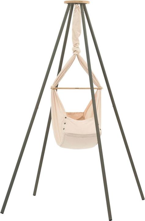 Nonomo Federwiege mit Tipi anthrazit