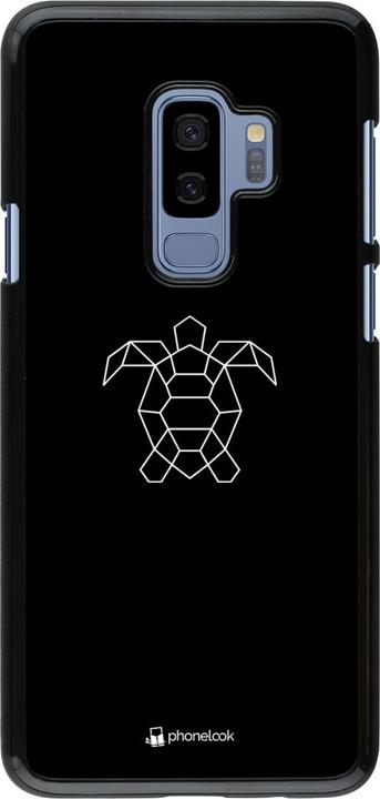 Actual product image PhoneLook Cover Turtles lines on black (Samsung Galaxy S9+)