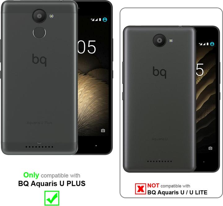 Produktbild Cadorabo Displayschutzglas (1 Stück, BQ Aquaris U Plus)