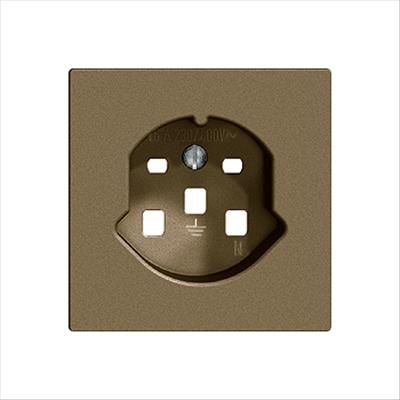Image du produit Feller Kit de cache pour prise T25 coffee