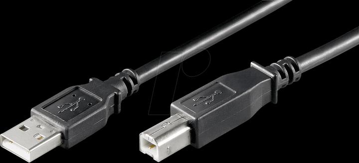 Actual product image equip USB A-Usb B (3 m, USB 2.0)