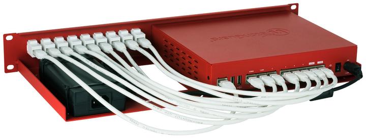 Actual product image Rackmount.IT 1.3U/2U 9 x RJ-45, f/ WatchGuard Firebox T70 (Network Accessories)