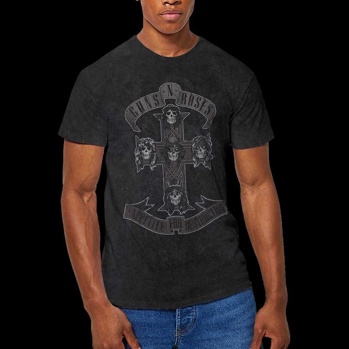 Guns N Roses Monochrome Cross