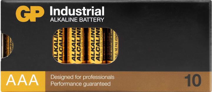 Actual product image GP Batteries GP Battery Alkaline, AAA, Micro, LR03, 1.5 V, Industrial, 10 pcs. (10 pcs., AAA)
