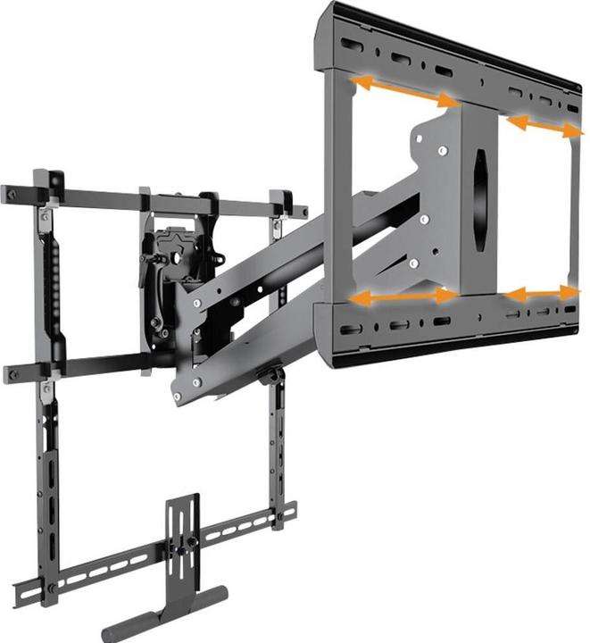 Actual product image myWall My Wall HP55AL TV wall mount 101.6 cm (40") - 165.1 cm (65") (Wall, 65", 25 kg)
