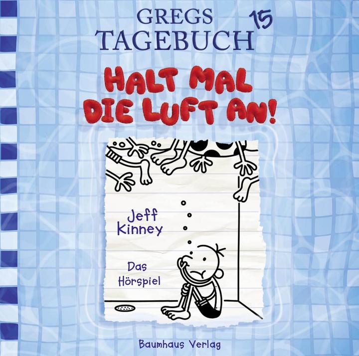 Actual product image Greg's journal 15 - Hold your breath! (Jeff Kinney., Marco Esser, Dietmar Schmidt, German)