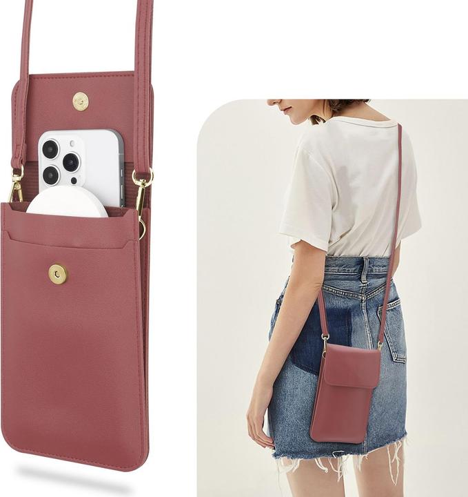 Actual product image Cadorabo Shoulder Bag Phone Case for Nokia Asha 501 for Women (Nokia Asha 501)