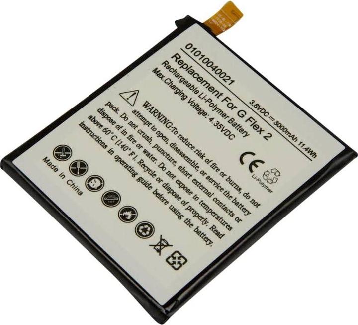 Actual product image Avizar LG G Flex 2 Akku 3,8V 3000mAh