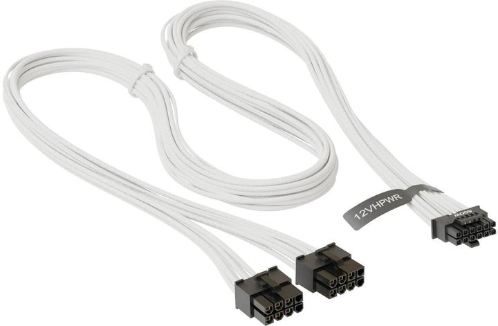 Produktbild Seasonic 12VHPWR Adapterkabel 75 cm, Weiss