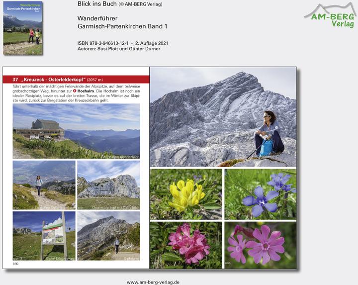 Produktbild Wanderführer Garmisch-Partenkirchen Band 1 (Deutsch, Susi Plott, Günter Durner, 2021)