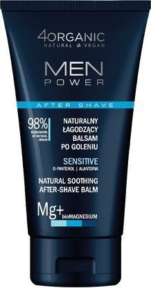 Produktbild 4Organic Men Power naturalny łagodzący balsam po goleniu Sensitive 150ml (Balsam, 150 ml)