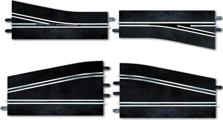 Carrera Engstelle Links, 4 Schienen