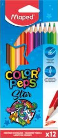 Immagine prodotto Maped Matite colorate Color Peps Triangular 12er (Multicolore, 12 x)