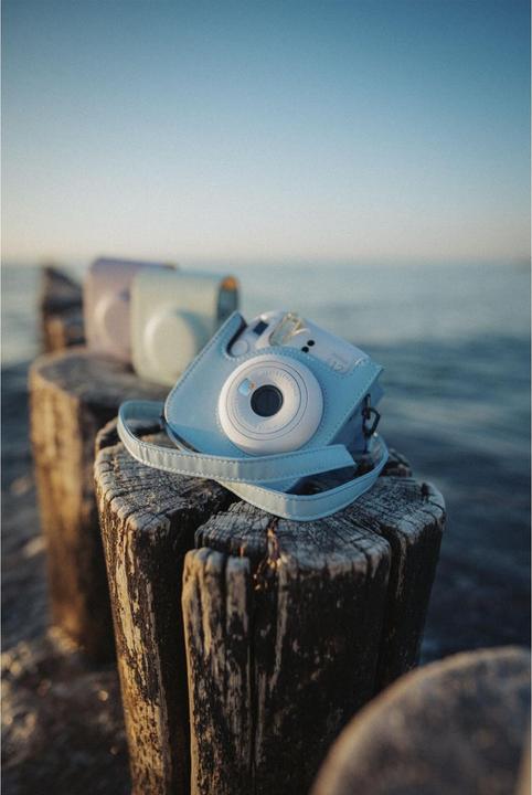 Image du produit Cullmann RIO Fit 120 bleu Etui pour appareil photo Instax Mini 12 (Poche intérieure pour appareil photo)