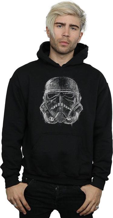 Produktbild Star Wars Stormtrooper Scribble Helmet Kapuzenpullover (XXL)