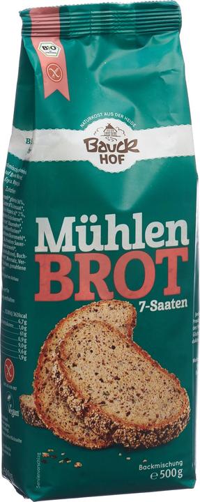Immagine prodotto Bauckhof Mühlenbrot 7 semi miscela di cottura biologica (500 g)