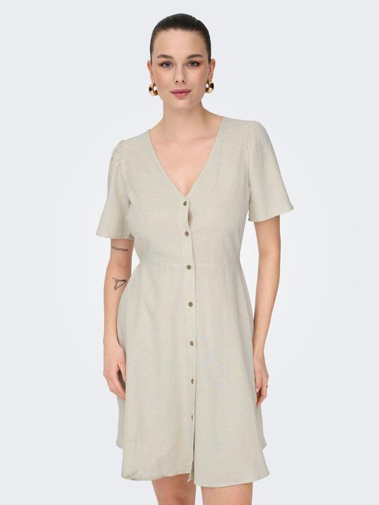 Image du produit Only Onlvita Life Linen S/S Short Dress Wvn (XL)