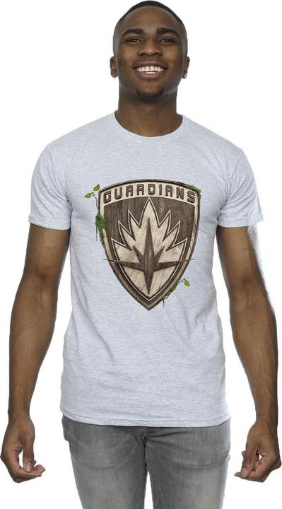Actual product image Mens I Am Groot Guardian Emblem T-Shirt (XXL)
