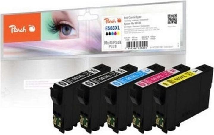 Produktbild Peach Epson Patrone No 503XL MultiPack Plus kompatibel (M, BK, C, Y)