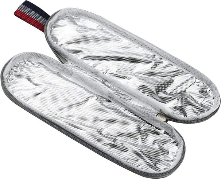 Actual product image JTI Travel cutlery, 8-piece - rainbow (1 Piece, Cutlery set)