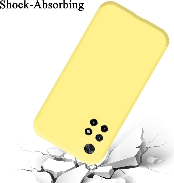 Produktbild Cadorabo TPU Liquid Silicone Case Hülle für Xiaomi POCO M4 PRO 5G (Xiaomi Poco M4 Pro 5G)