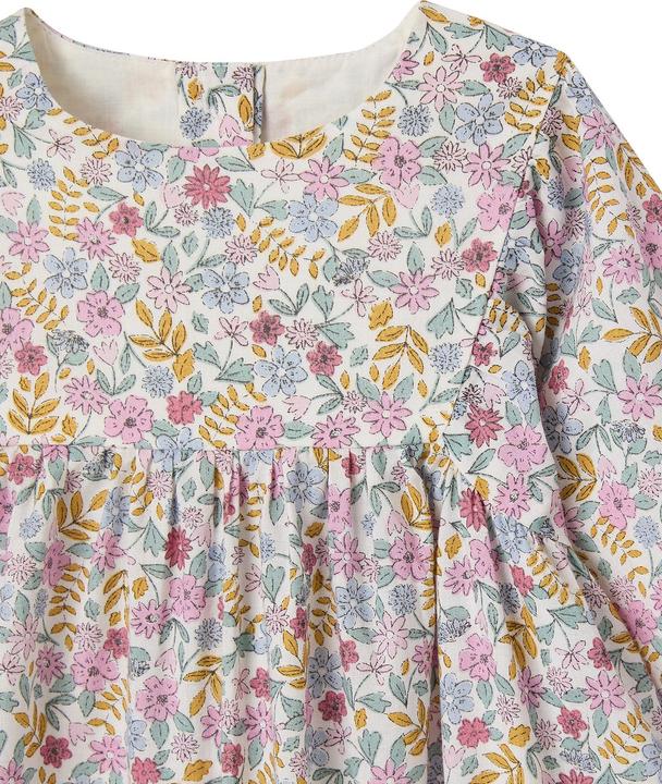 Produktbild Vertbaudet Mädchen Baby-Set mit Blumen: Kleid & Haarband (80)