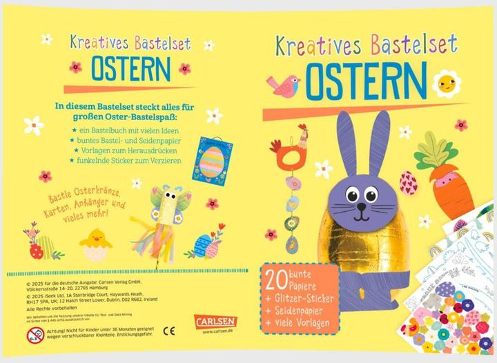 Produktbild Bastelset für Kinder: Kreatives Bastelset: Ostern