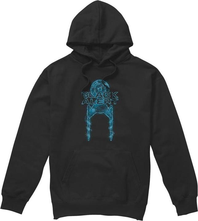 Universal Textiles Black Alert Kapuzenpullover