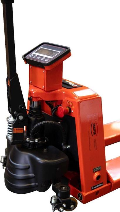 Actual product image Schefer - Elektrohubwagen EHW 20 Eco Plus mit Waage, Tragfähigkeit 2000 kg (2000 kg)