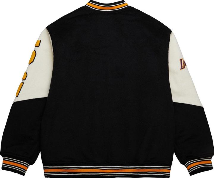 Actual product image Mitchell & Ness M&N Vintage Varsity Wool Jacke - NBA Los Angeles Lakers - S (S)