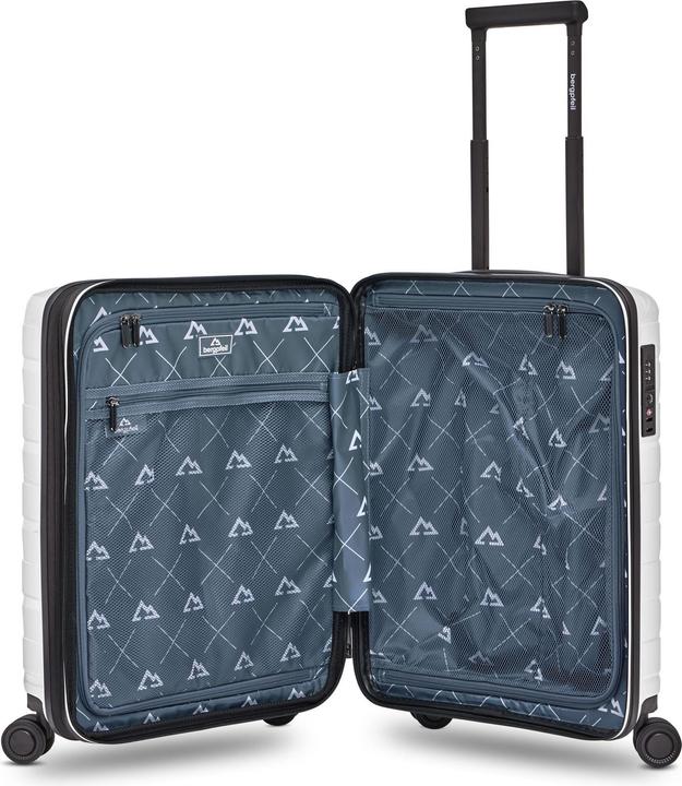 Immagine prodotto Bergpfeil Travel 4-Rollen Kabinentrolley S 55 cm mit Dehnfalte (44 l, Bagaglio a mano (fino a 50 litri))