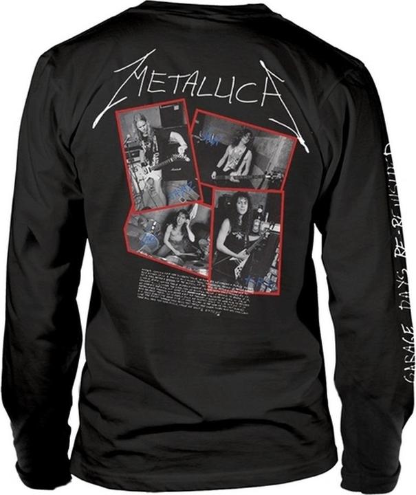Actual product image Metallica Unisex Adult Cover Long-Sleeved T-Shirt (S)