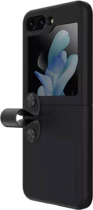 Immagine prodotto Nillkin Custodia Flex Flip con gancio e supporto per Samsung Galaxy Z Flip 5 - nera (Samsung Galaxy Z Flip5)