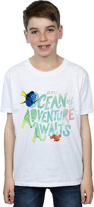 Immagine prodotto Disney Maglietta in cotone da ragazzo Ocean Adventure (140, 146)