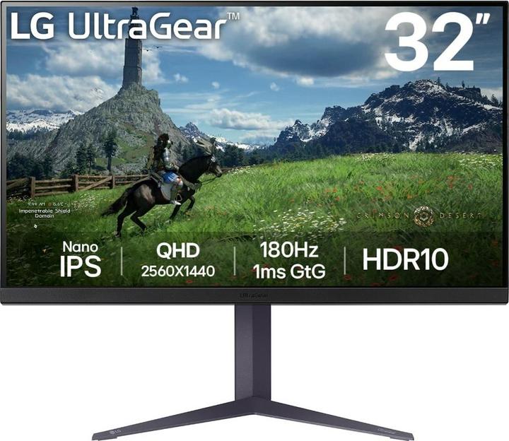 Immagine prodotto LG Dis 32 32GS85Q-B Consumer Ultragear (2560 x 1440 pixel, 31.50")