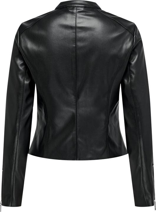 Produktbild Only Fly-Away Kragen Jacke Kunstlederjacke (3XL)