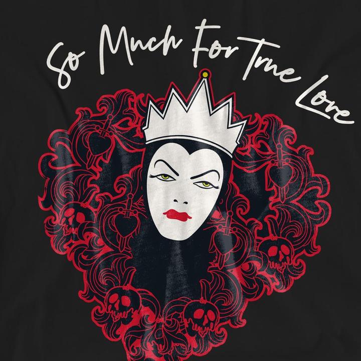Immagine prodotto Disney Villains True Love Maglietta San Valentino Regina Cattiva Adulto Unisex (XXL)