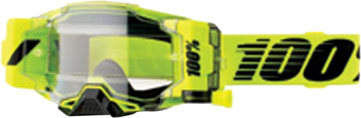 Produktbild 100% Armega Forecast Goggle Nuclear Citrus - Clear (Nuclear Citrus, Transparent)