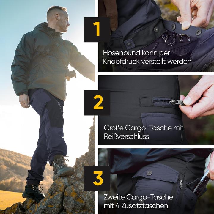 Produktbild Normani Herren Wanderhose - Outdoorhose (50)