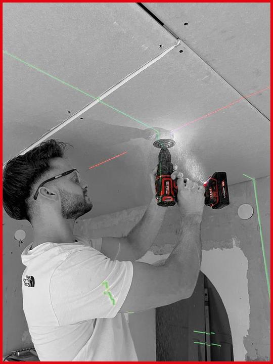 Produktbild KS Tools eMONSTER Brushless-Akku-Schlag-Bohr-Schrauber-Satz, 4-tlg | 18 Volt, 2 Akkus und Ladegerät (Akkubetrieb)