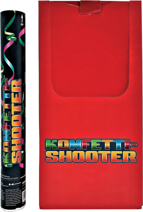 Actual product image Constri Confetti shooter streamers