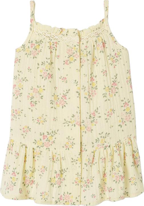 Actual product image Vertbaudet Mädchen Baby-Set: Blumenkleid & Höschen, Musselin (74)