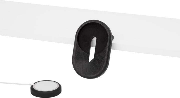Immagine prodotto Oakywood MagSafe iPhone Desk Shelf Mount - Supporto multifunzionale per iPhone - Montaggio su scaffale - Nero