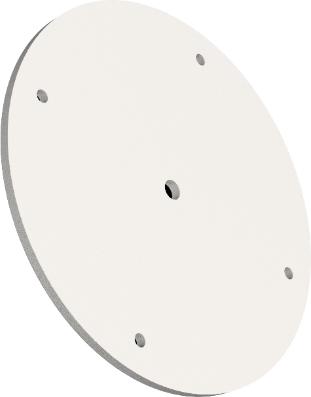 Hikvision DS-2909ZJ Tripod Metal Plate Adapter for Bullet (Mounting kit)