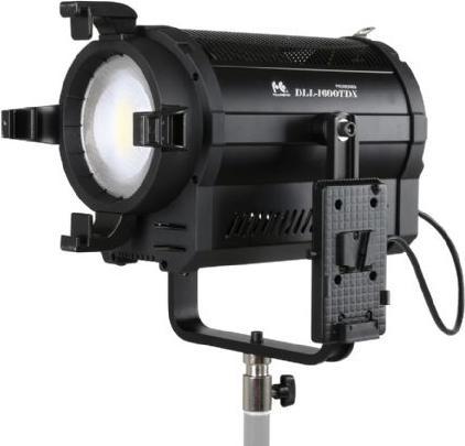 Produktbild Falcon Eyes Bi-Color LED Spot Lampe Dimmbar DLL-1600TDX auf 230V oder Akku