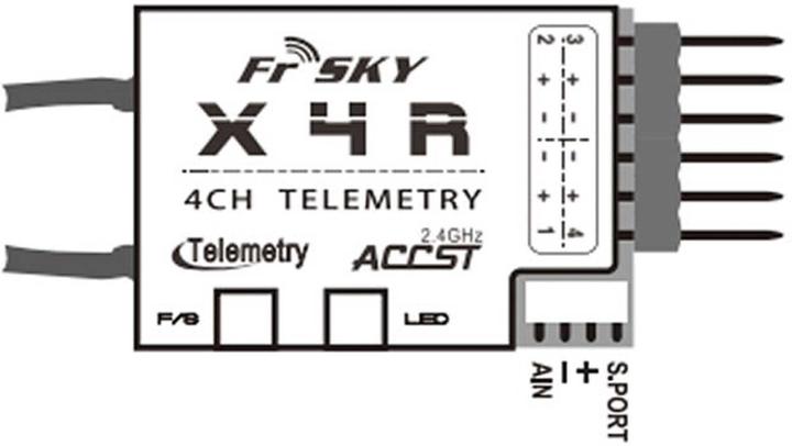 Produktbild FrSky Empfänger X4R CPPM/LBT